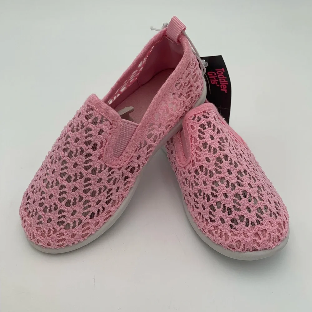Pink Girls Shoes  Size Toddler 8